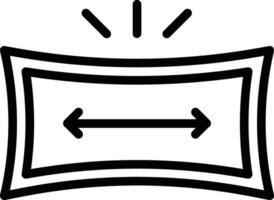 Fabric Stretch Vector Icon