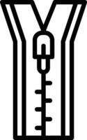 Zipper Vector Icon