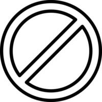 Banned Vector Icon