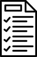 Checklist Vector Icon