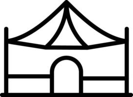 Majlis Tent Vector Icon