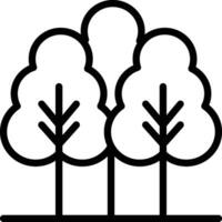 Forest Vector Icon