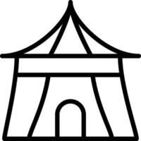 Royal Tent Vector Icon