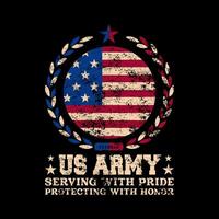 USA Veterans day t shirt design. Veterans Day is a federal holiday in the United States observed annually on November 11, for honoring military veterans of the United States Armed Forces. photo