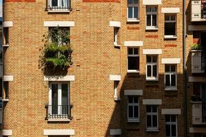 Parisian Building, 12th Arrondissement, Beautiful Summer Light photo