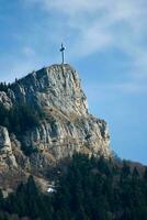 Majestic View of Cross du Nivolet, Savoie, France photo