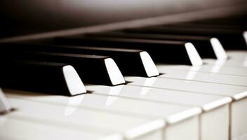 piano llaves musical armonía foto