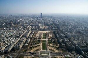 Paris Panorama Awe Inspiring View from the Eiffel Tower photo