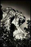 Elegant Geologic Formation, South France photo