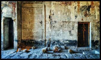 Enchanting Interiors of Palais des Papes, Avignon, France photo