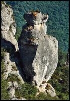 provenzal Roca paisaje, del Sur Francia foto
