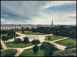 Aerial View of Paris, France photo