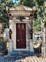 eterno descanso a pere lachaise cementerio, París foto