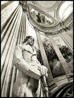 Intricate Architectural Detail of the Pantheon, Paris photo