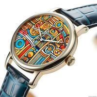 Elegance Redefined Generative AI Crafted Modern Classy Watch photo