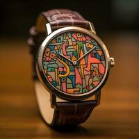 Elegance Redefined Generative AI Crafted Modern Classy Watch photo