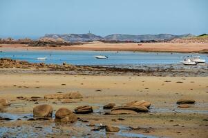 Summer Coastal Beauty in Brittany, France photo