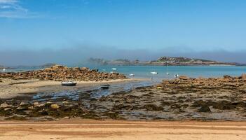 Summer Coastal Beauty in Brittany, France photo