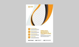 Corporate Flyer Design Template vector