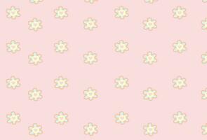 Flower pattern for background cartoon-vivid color. vector