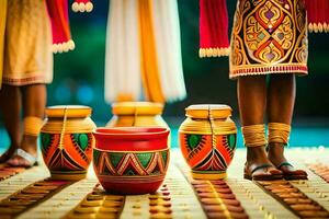 indian wedding ceremony - wedding photography by krishna kumar. AI-Generated photo
