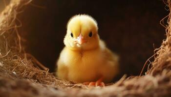 Chick born cute photo