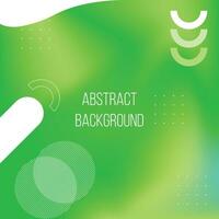 free abstract background green vector