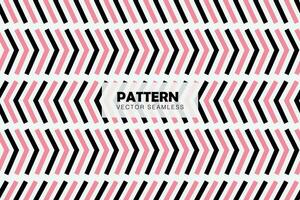 Line striped diagonal line pink and black shape seamless repeat pattern vector