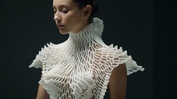 clothing 3d printed clothes ai generated photo