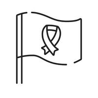 Cancer health breast charity care hope awareness campaign ribbon disease support october illness disease vector