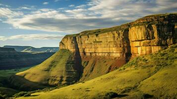 landscape golden gate highlands ai generated photo