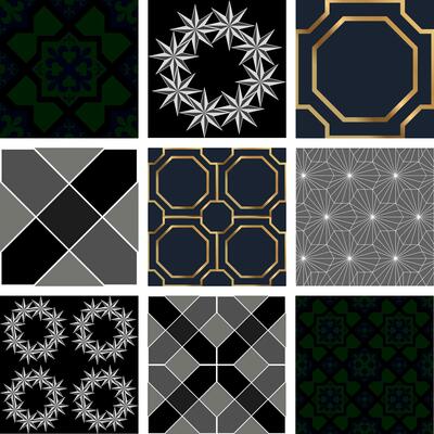 Wall Tile wallpaper vector seamless patterns pattern illustration