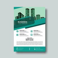 Corporate Business Flyer poster in A4 size, Template vector design for Brochure, Annual Report, Magazine, Corporate Presentation, Portfolio, Flyer, Modern Business Flyer Design, Easy to use and edit.