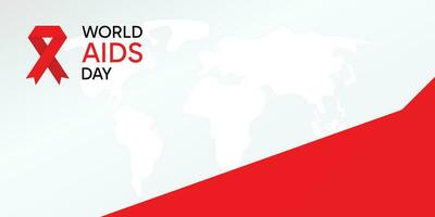 world AIDS day background, vector with copy space area. design for banner, poster, social media, flyer.