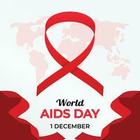 world aids day background, vector replaceable. design for banner, poster, social media, flyer, web.