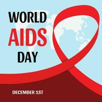 world aids day background, vector replaceable. design for banner, poster, social media, flyer, web.