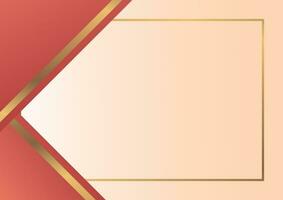 Abstract shape background, gradation colors. Template for design of certificate, charter, presentation, banner, poster. vector