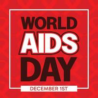 world aids day background, vector replaceable. design for banner, poster, social media, flyer, web.