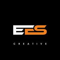 EES Letter Initial Logo Design Template Vector Illustration