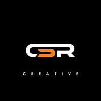 CSR Letter Initial Logo Design Template Vector Illustration
