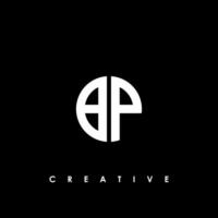 BP Letter Initial Logo Design Template Vector Illustration