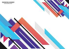 geometric modern style background template design vector