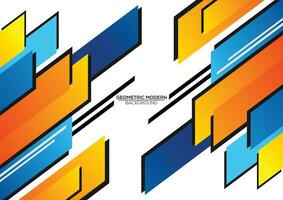 gradient geometric background modern style vector