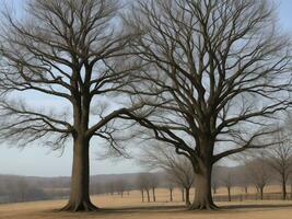 árbol hermosa cerca arriba imagen ai generado foto