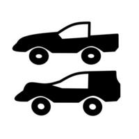 illustration of a black car vector