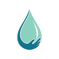 water drop Logo Template vector