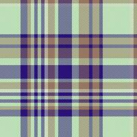 Pattern fabric background of seamless check plaid with a textile texture tartan vector. vector