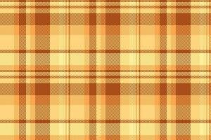 Fabric texture vector of background textile pattern with a plaid seamless tartan check.