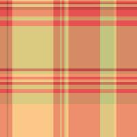 Pattern background plaid of fabric seamless vector with a texture tartan check textile.