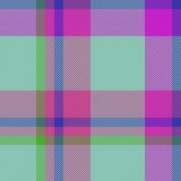 Tartan fabric background of texture plaid textile with a seamless check vector pattern.